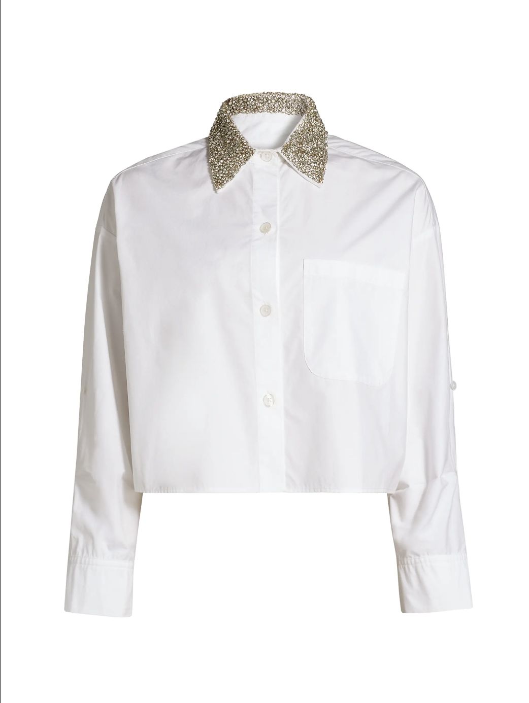 TWP Next Ex Shirt with Crystal Collar