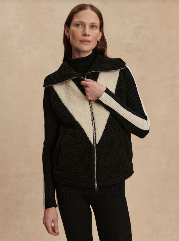 Varley Caspian Sherpa Vest