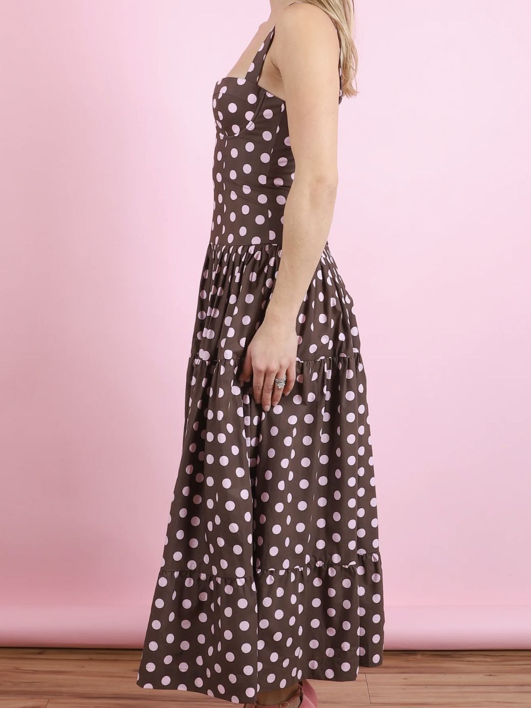 Cara Cara Santiago Midi Dress in Joelle Dot