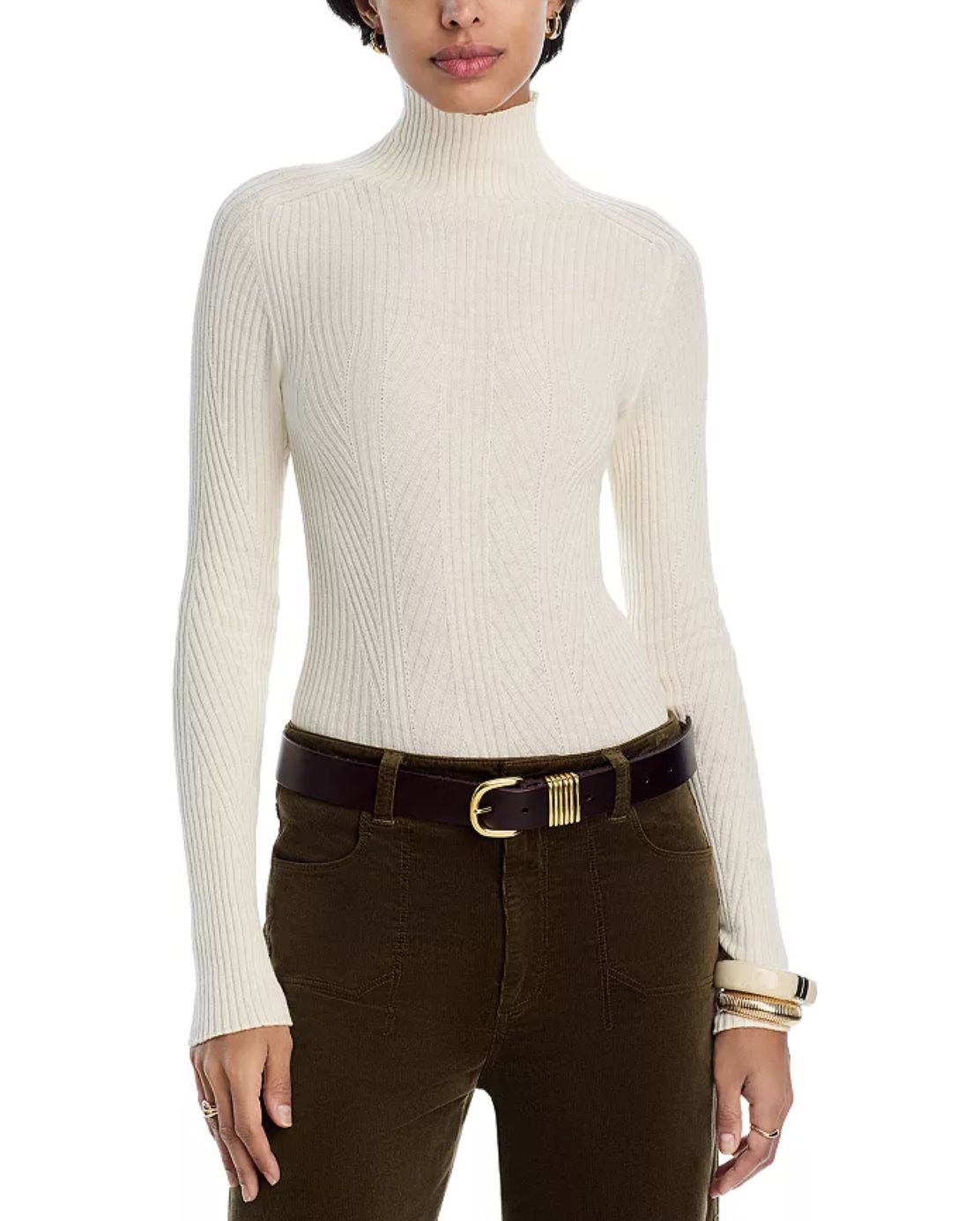 DL1961 Turtleneck in Ivory