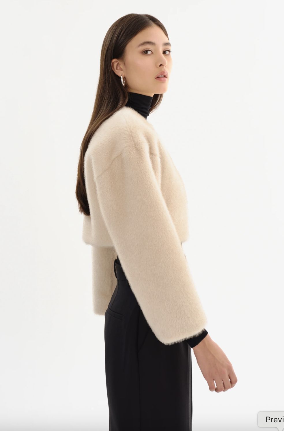 Lamarque Rowdie Faux Fur Jacket