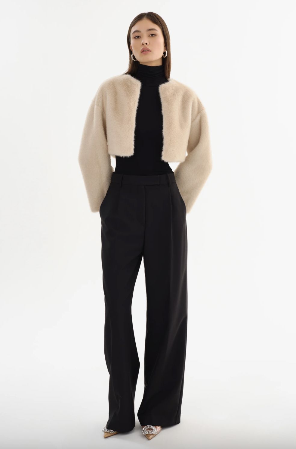 Lamarque Rowdie Faux Fur Jacket