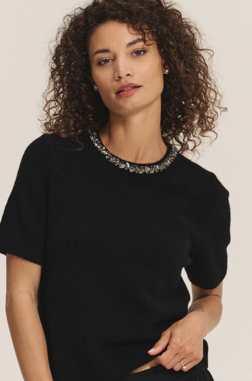 Velvet Briana Short Sleeve Sweater