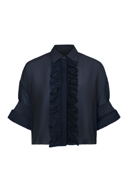 TWP Next Ex Top with Ruffle Detail