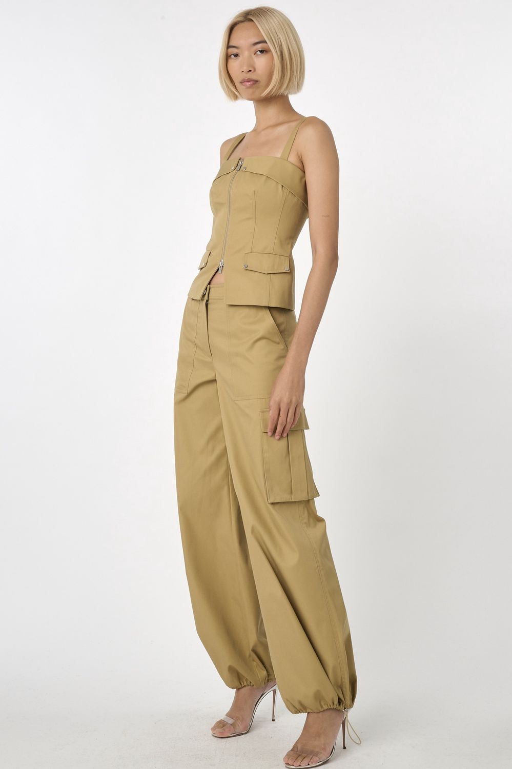 Toccin James Wide Leg Cargo Pant
