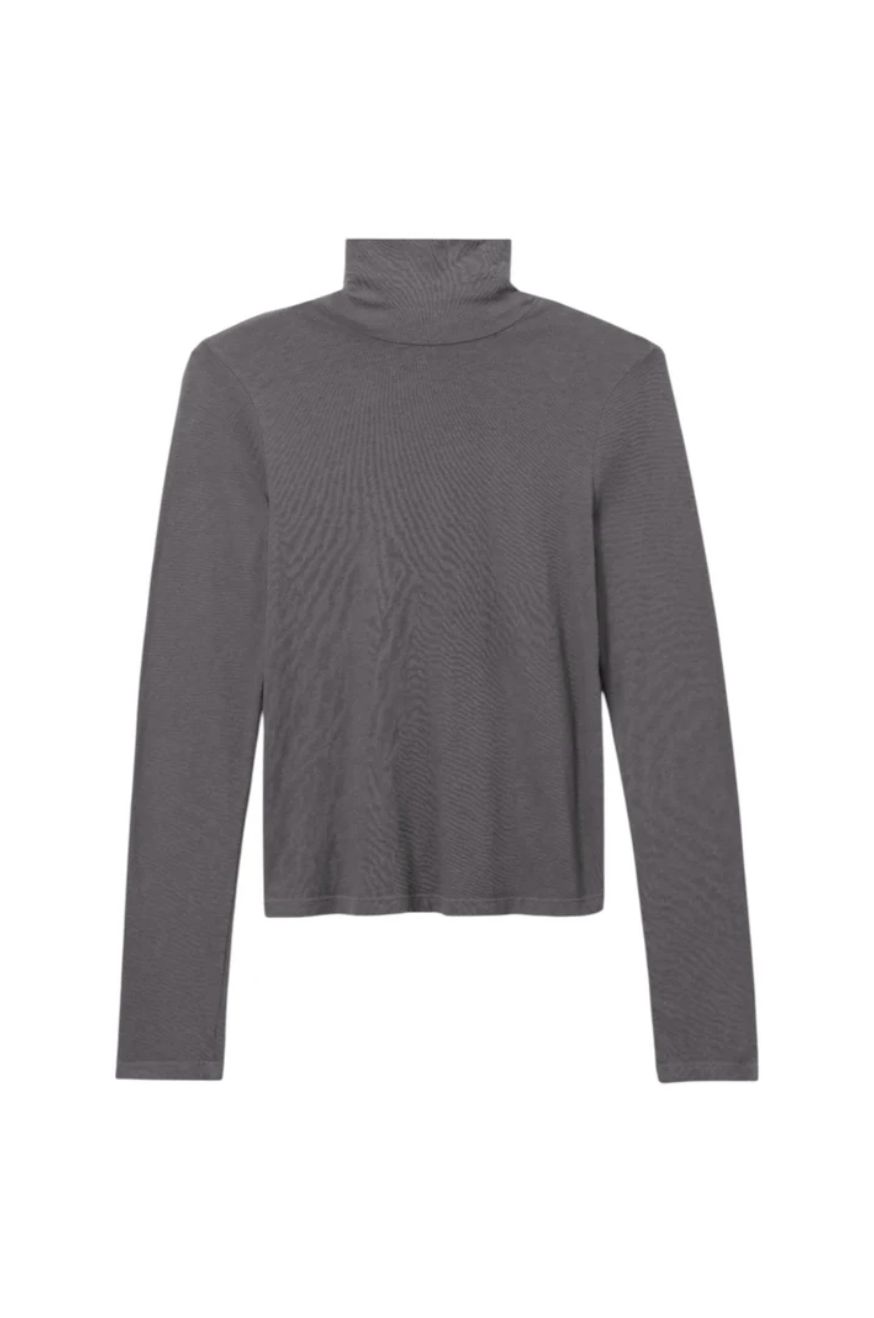 Perfect White Tee Cindy Turtle Neck