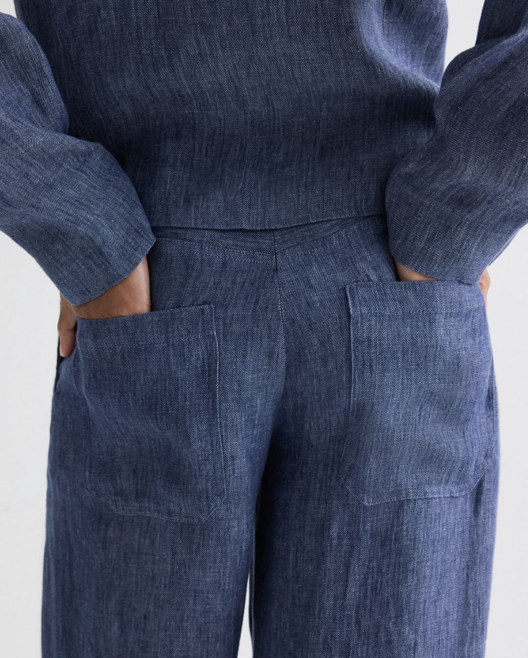 TWP Dylan Pant in Washed Hemp Denim