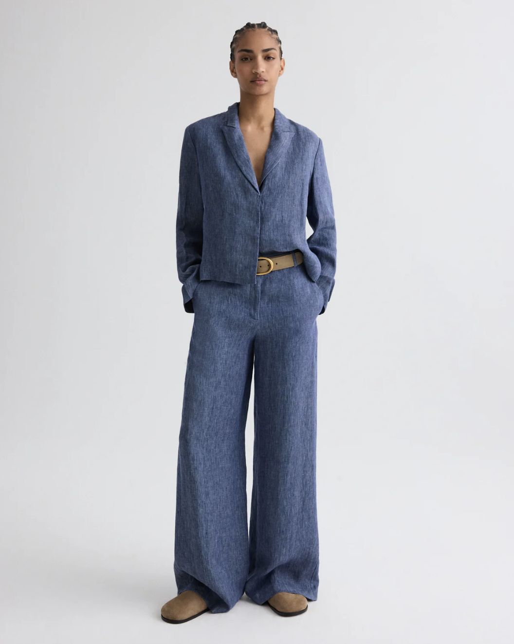 TWP Dylan Pant in Washed Hemp Denim