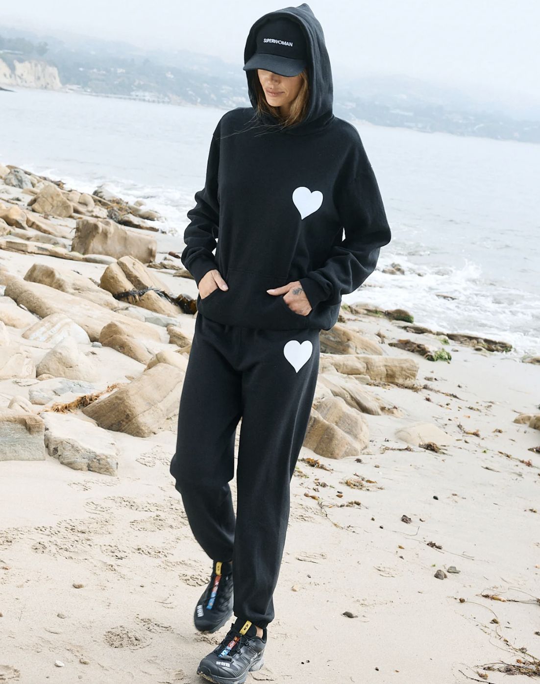 SPRWMN Heart Logo Hoodie