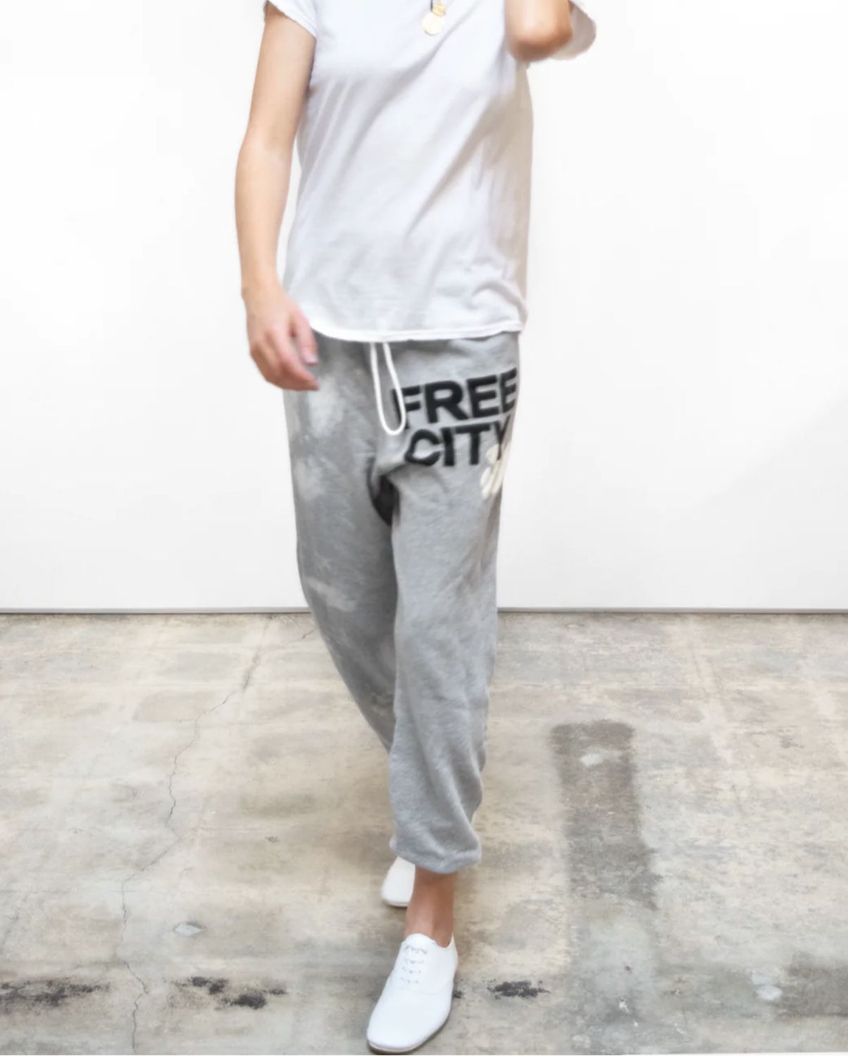 Free City Superfluff OG Sweatpant in Heather Bleachout