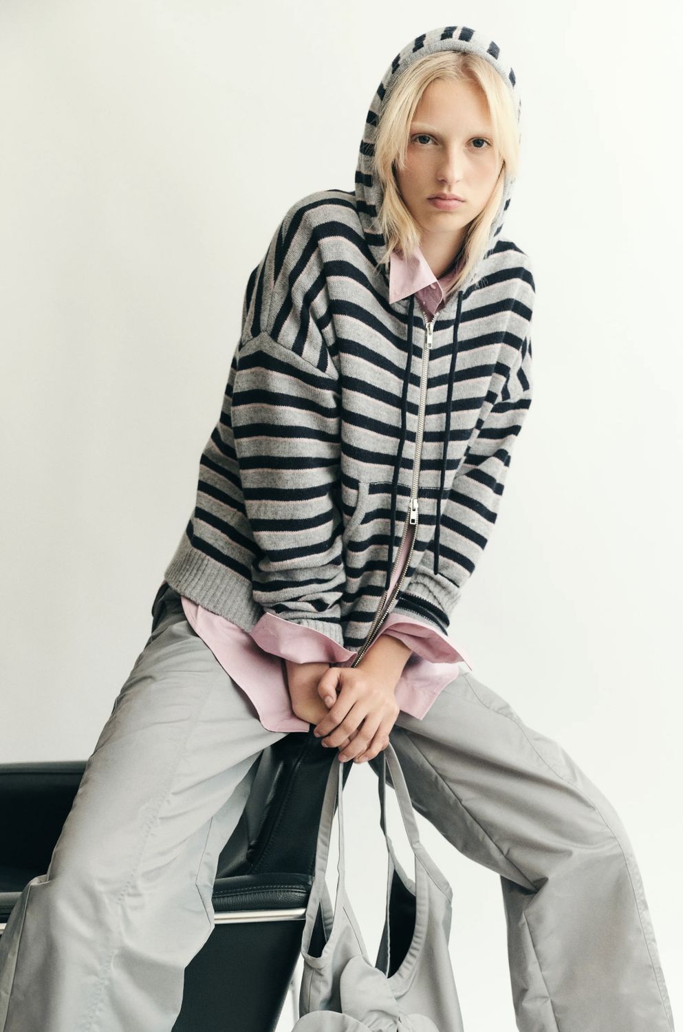 Baum Und Pferdgarten Calley Stripe Zip Cardigan