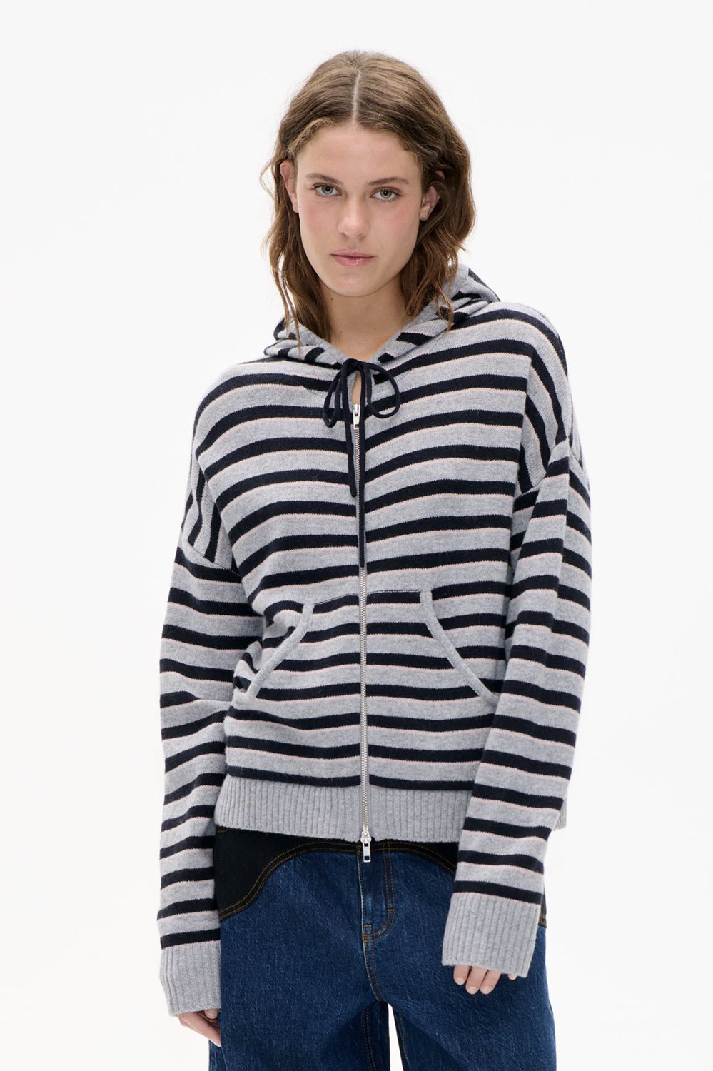 Baum Und Pferdgarten Calley Stripe Zip Cardigan