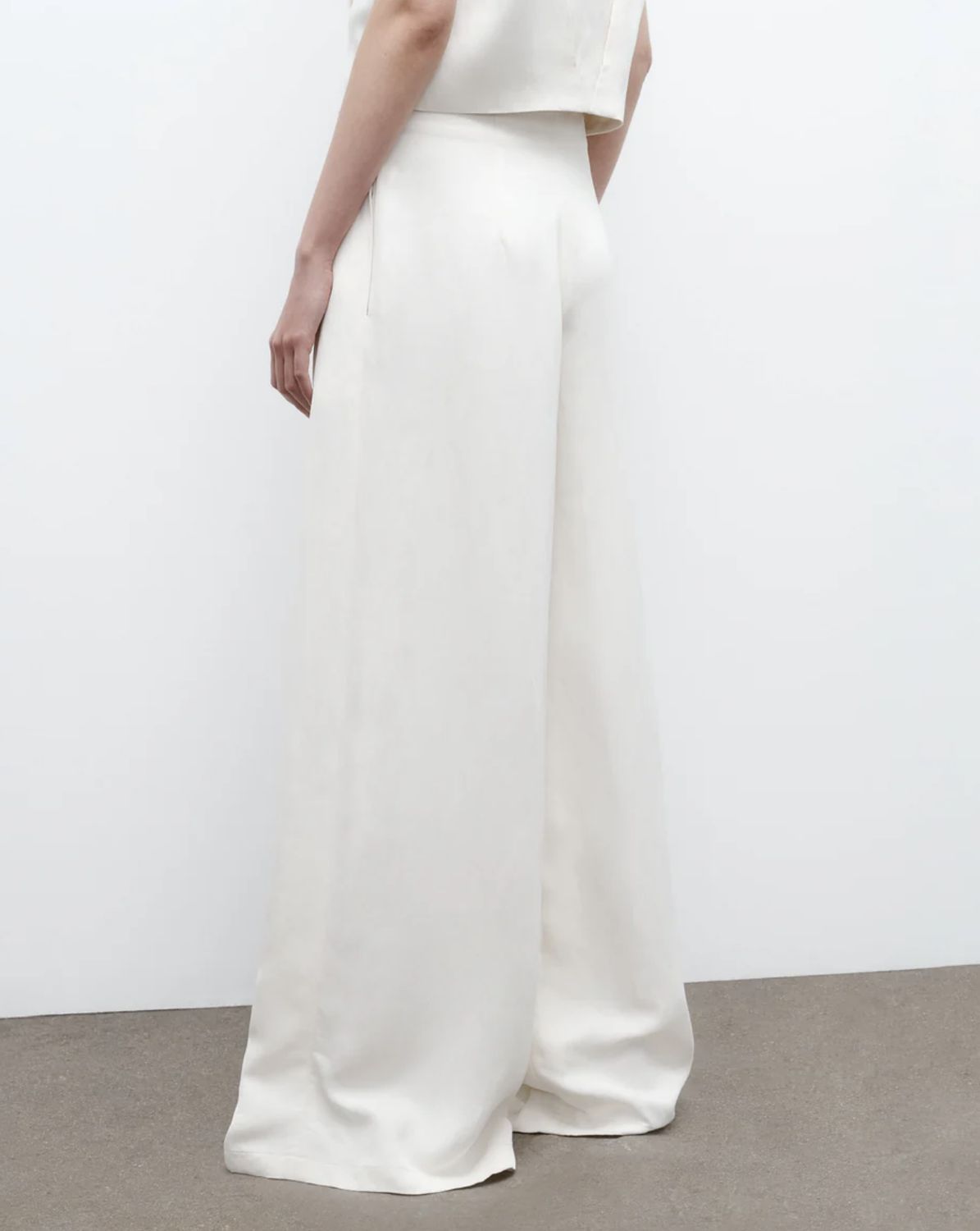 TWP Drew Pant in Bone