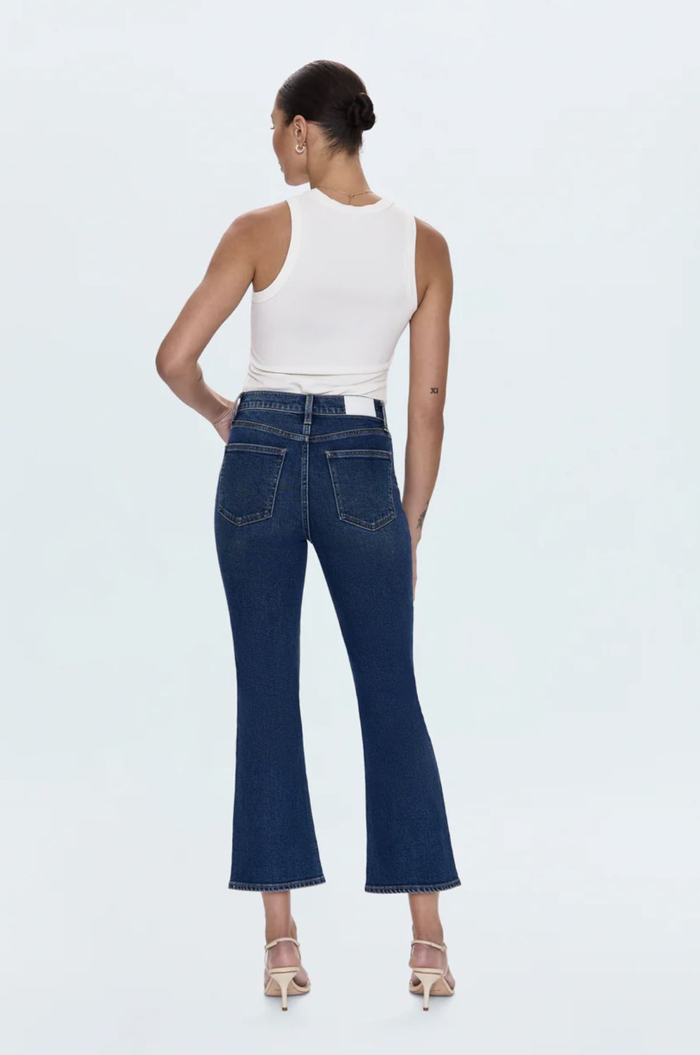 Pistola Lennon High Rise Crop Jean in Broadway