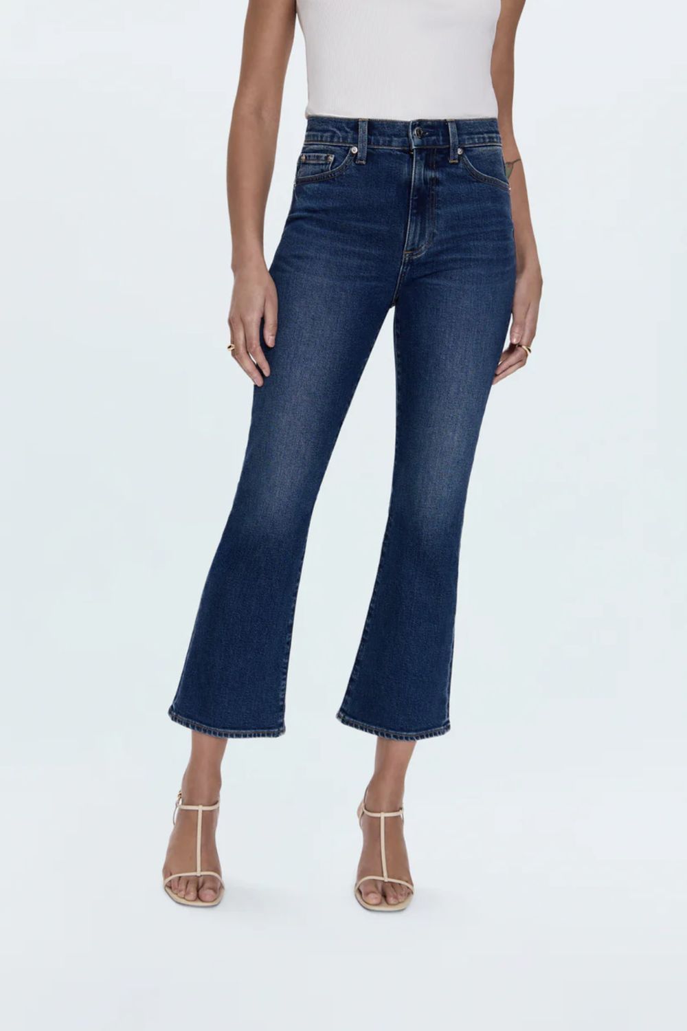 Pistola Lennon High Rise Crop Jean in Broadway