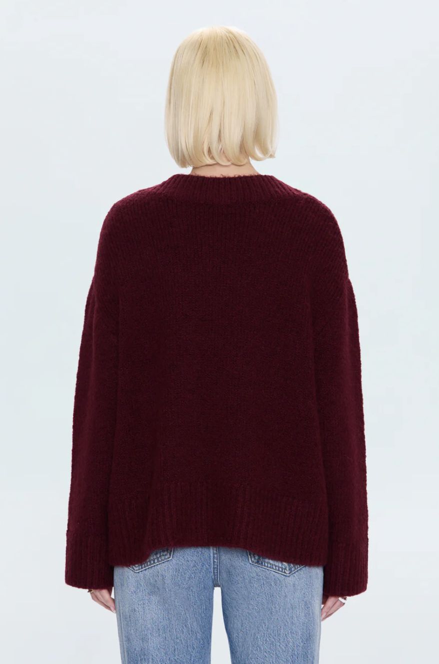 Pistola Talia Chunky V-Neck Sweater