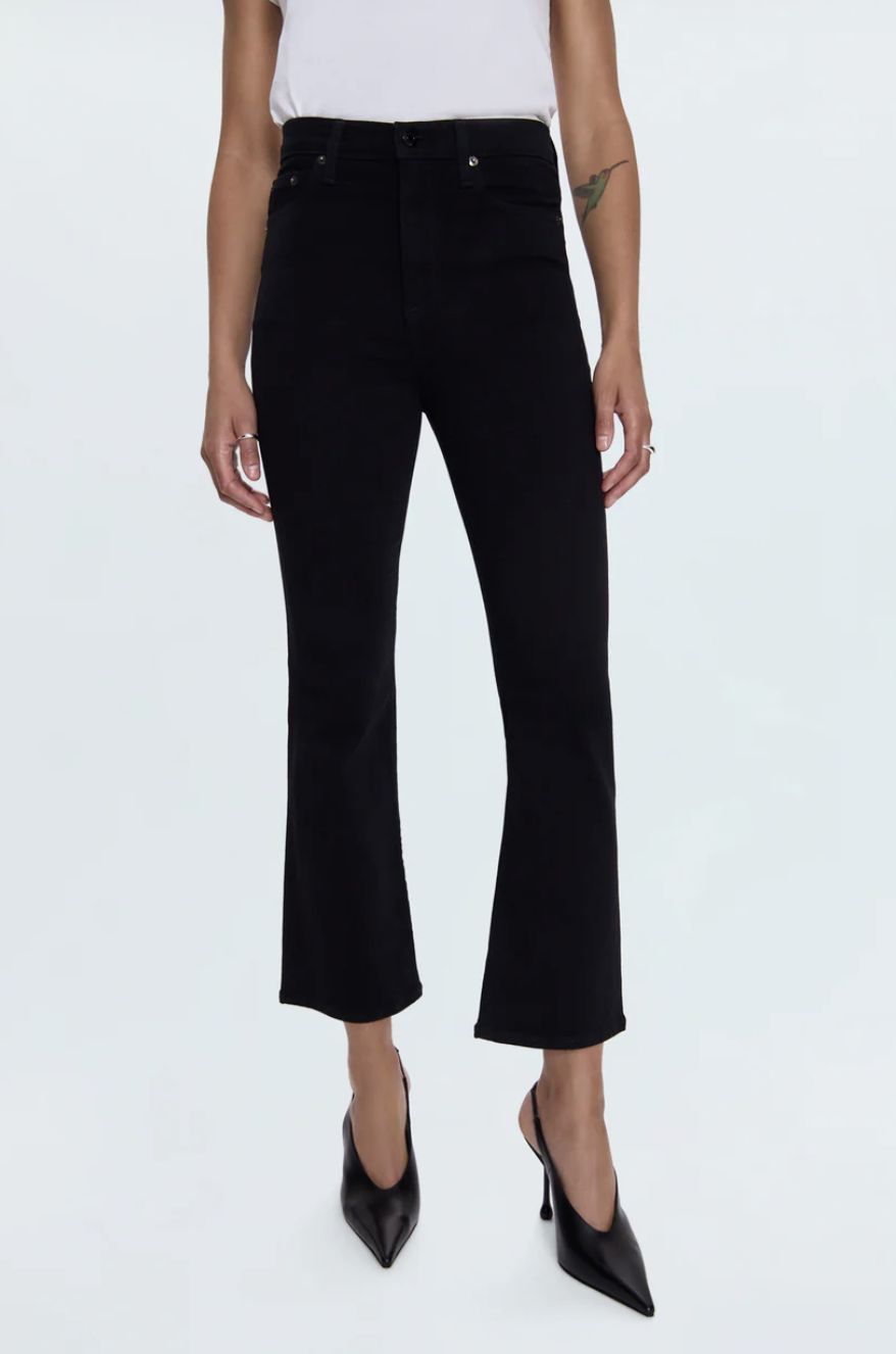 Pistola Lennon High Rise Bootcut in Noir