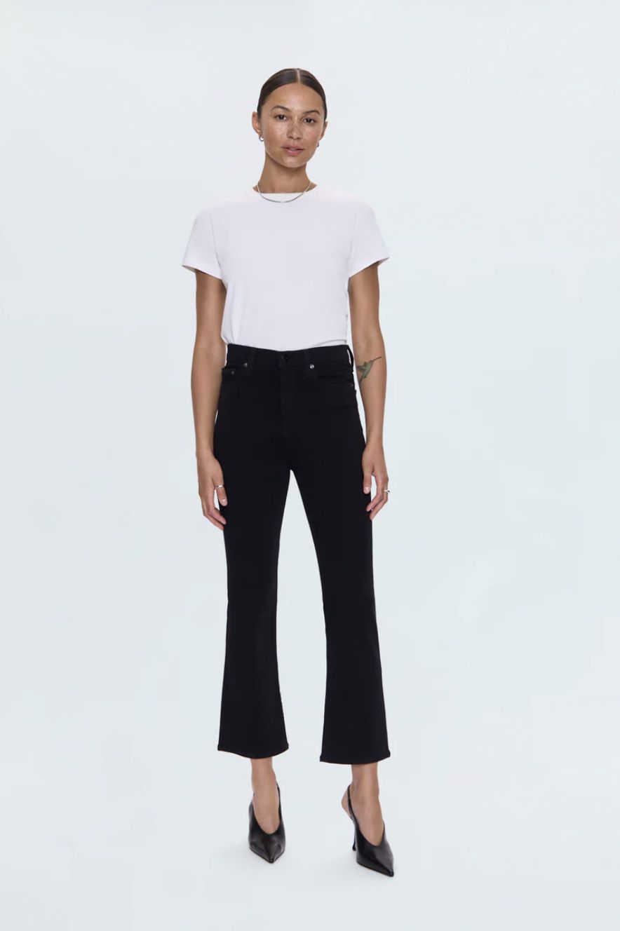 Pistola Lennon High Rise Bootcut in Noir