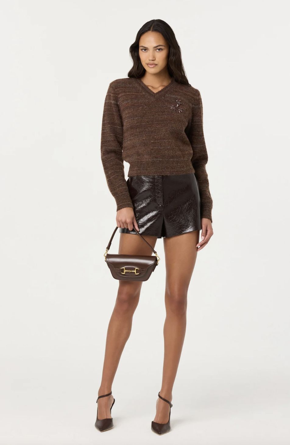 ASTR Dasia Embellished Sweater