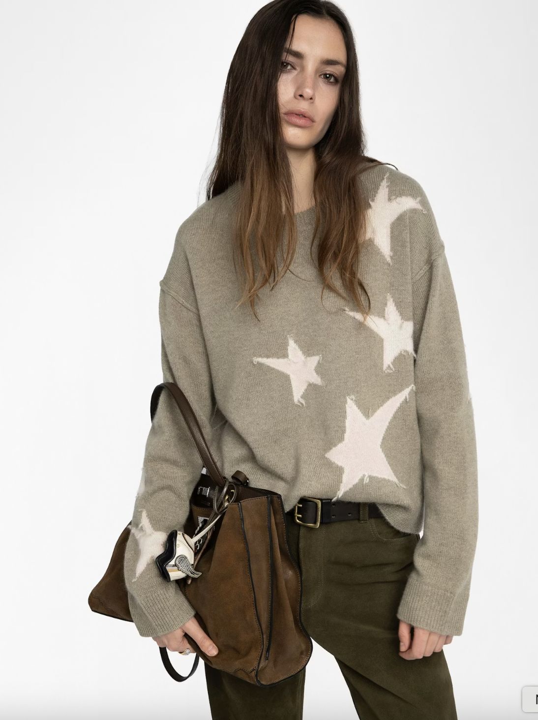 Zadig &amp; Voltaire Markuz Stars Outline Sweater