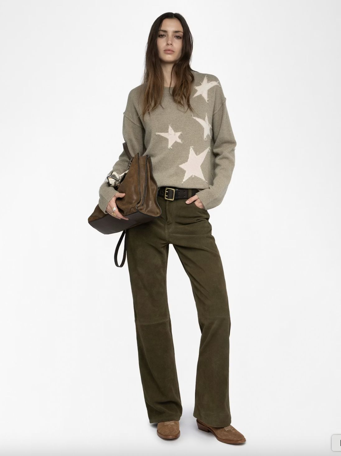 Zadig &amp; Voltaire Markuz Stars Outline Sweater