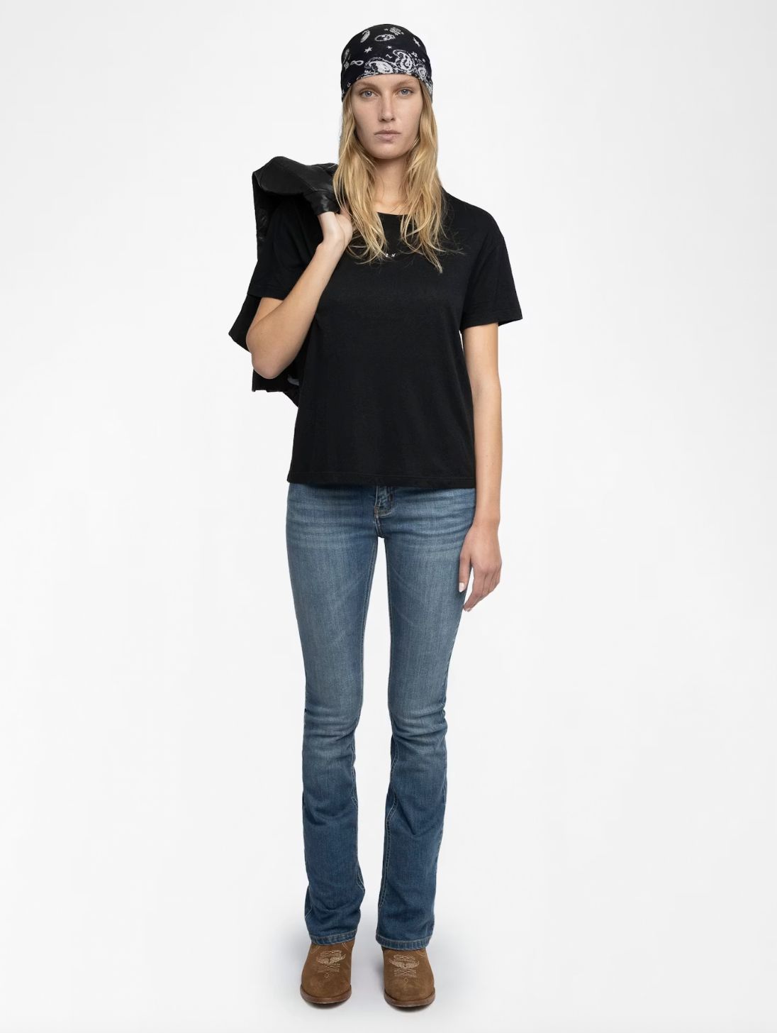 Zadig &amp; Voltaire Marta Diamanté Wings Tee