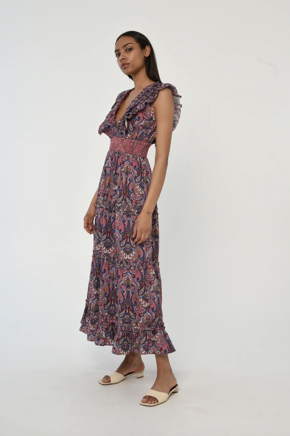 Love The Label Azalea Dress Painted Lady Print