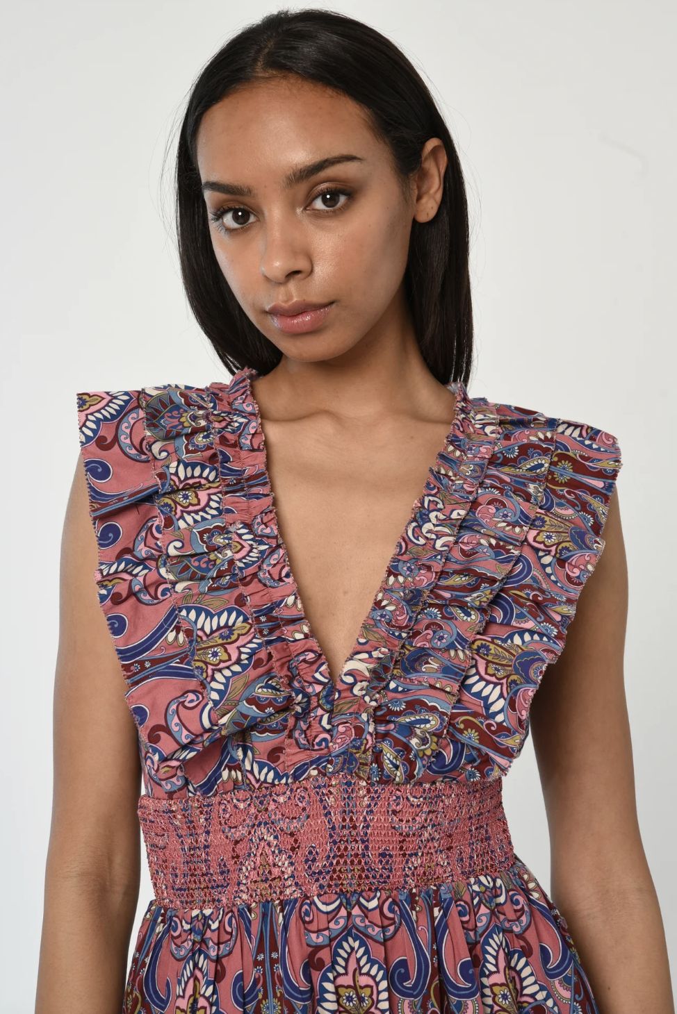 Love The Label Azalea Dress Painted Lady Print