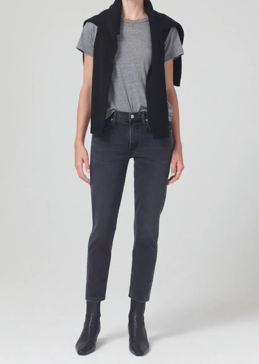 Citizens of Humanity Ella Mid Rise Slim Crop