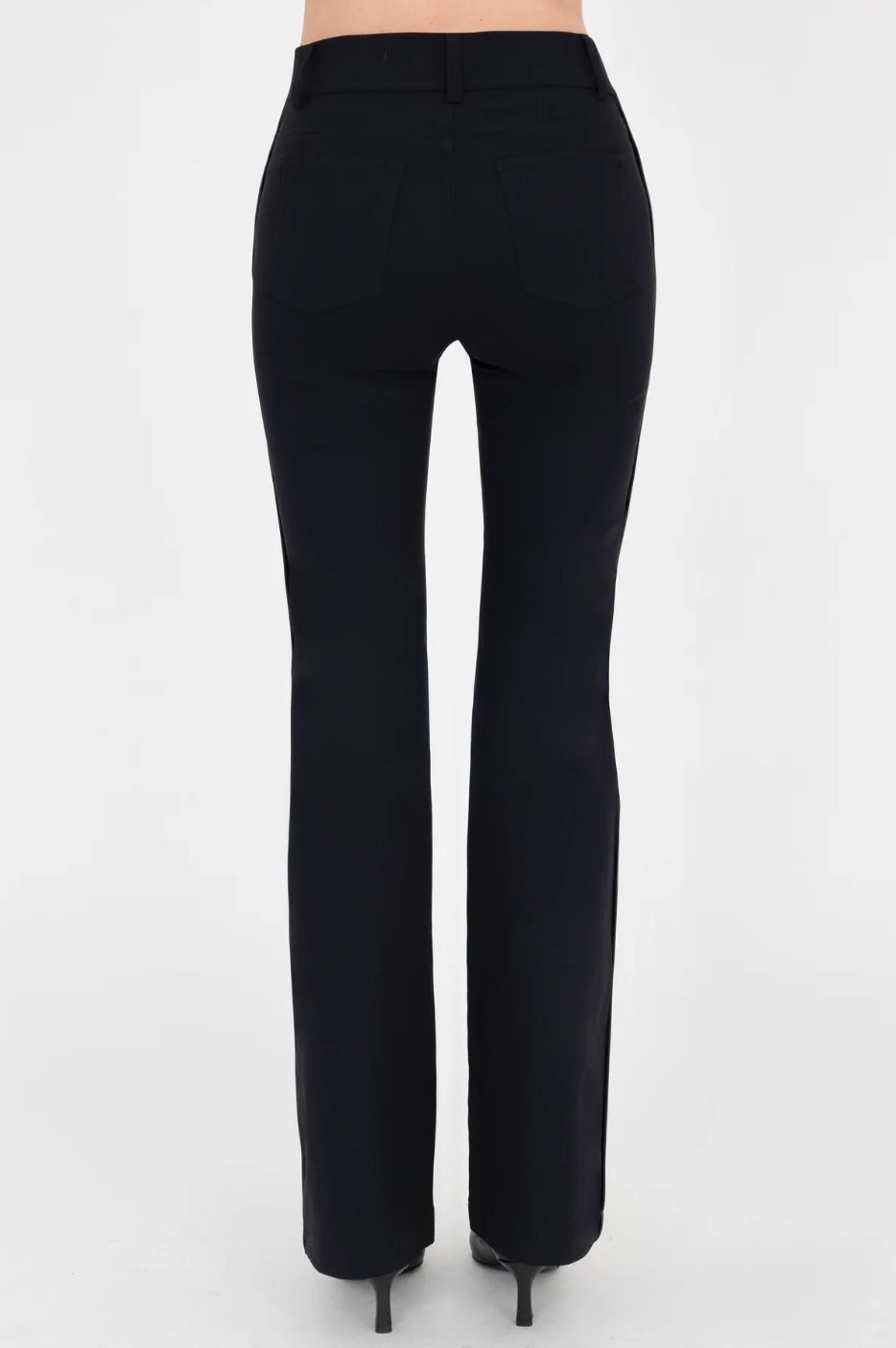 Elaine Kim Timothy Black/Vegan Stripe Pant