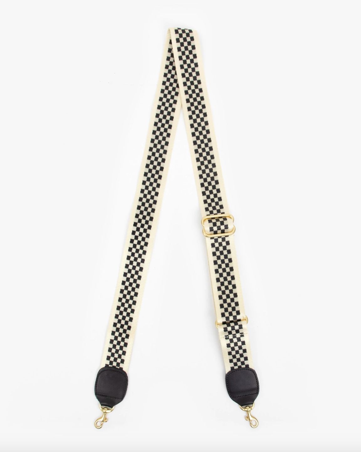 CV Checkered Crossbody Strap