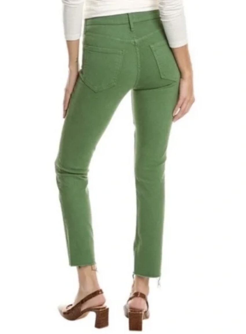 Mother Rascal Ankle Snippet Jean in Army Green