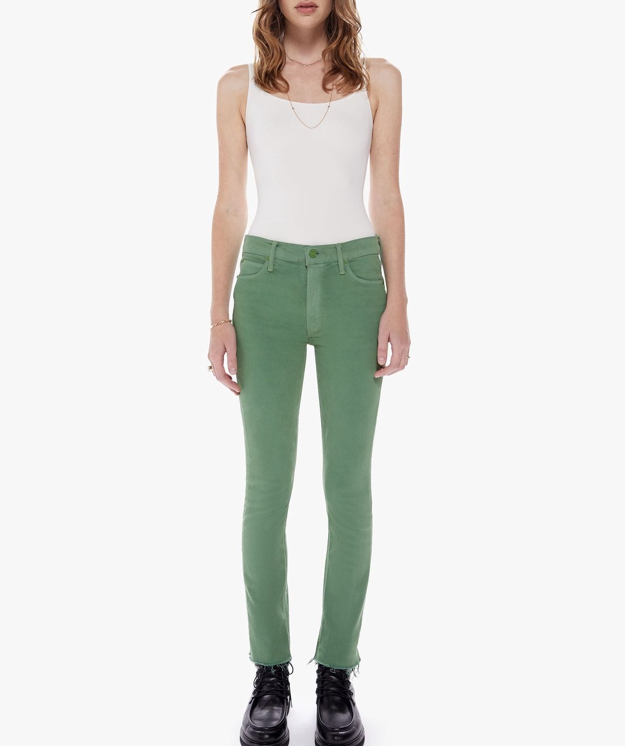 Mother Midrise Dazzler Juniper