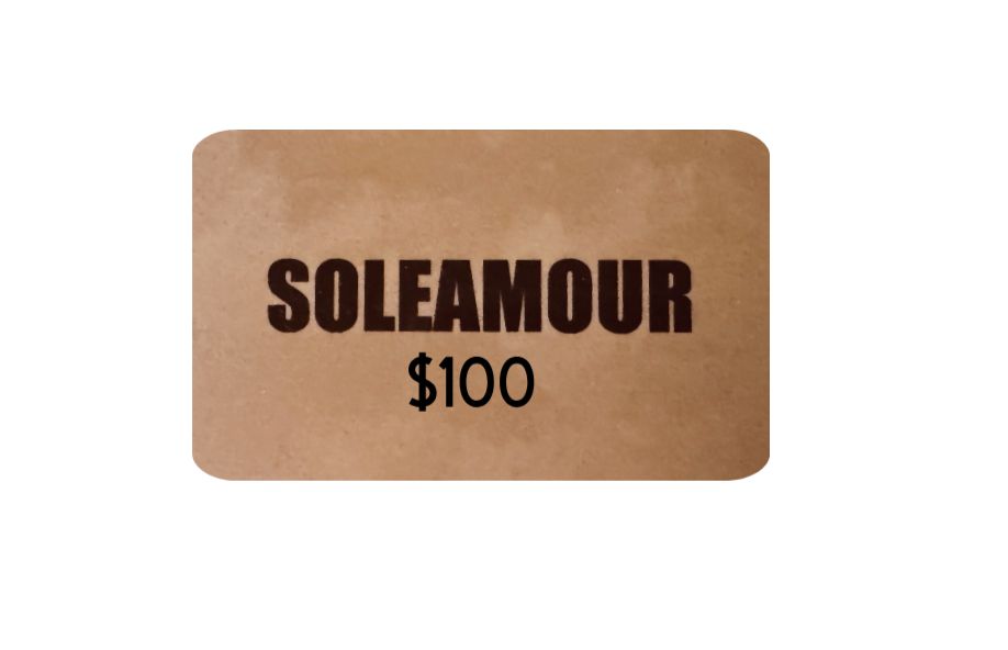SoleAmour Gift Card $100