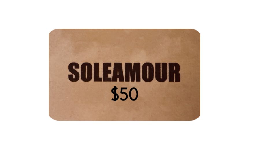 SoleAmour Gift Card $50