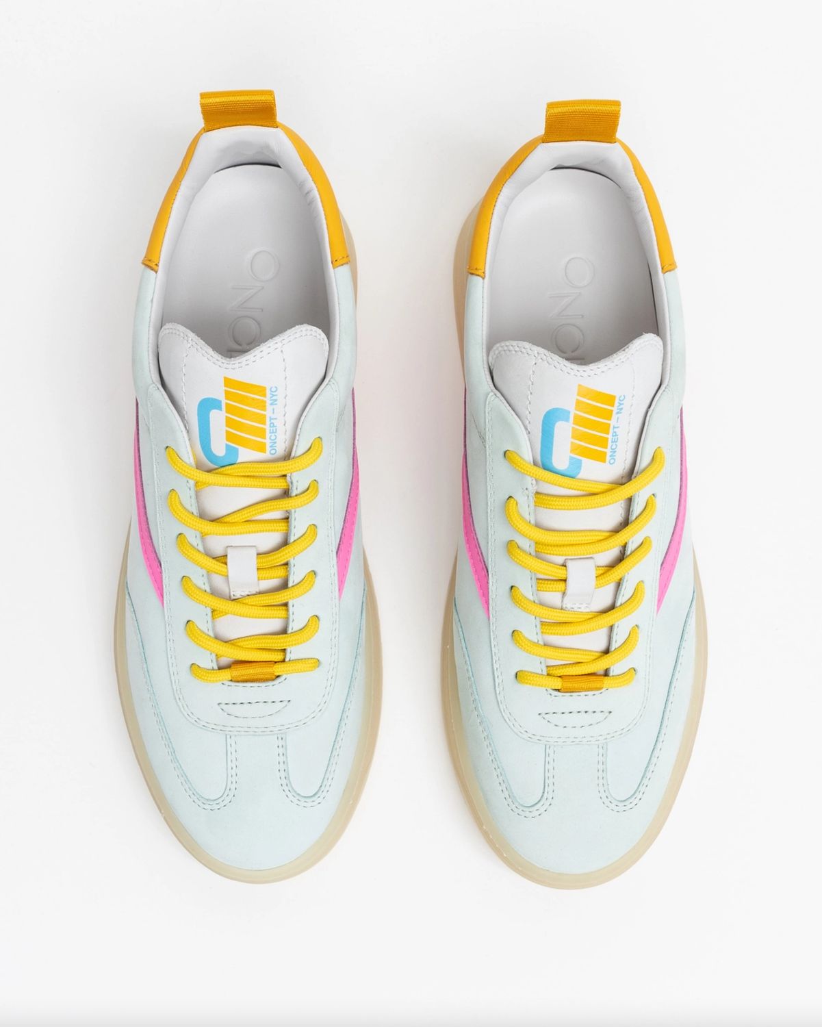 Oncept Panama Sneakers - Aqua Chill, Adriatic Blue, Color: Aqua Chill, Size: 6