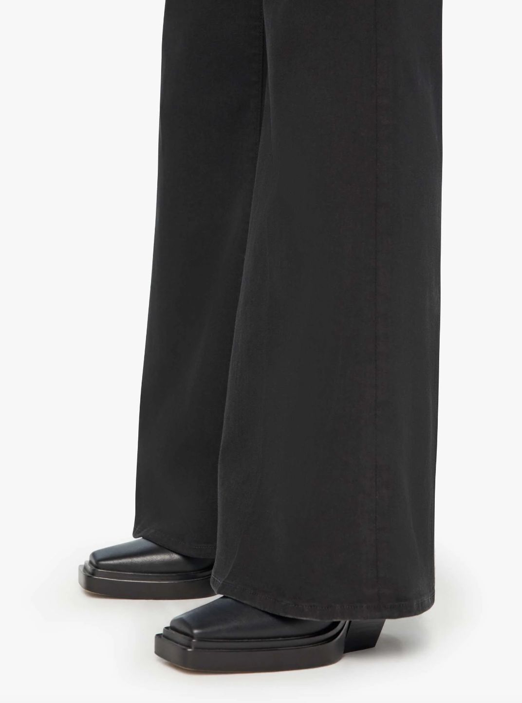 Mother Lil Twister Sneak Jean in Pitch