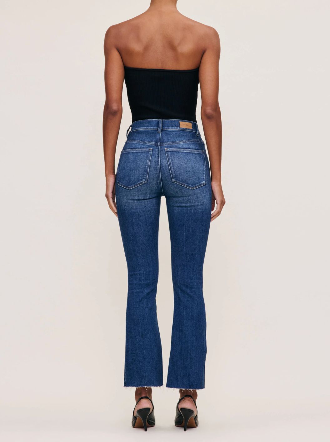 DL1961 Bridget High Rise, Boot Cut, Crop Jean in Hulton