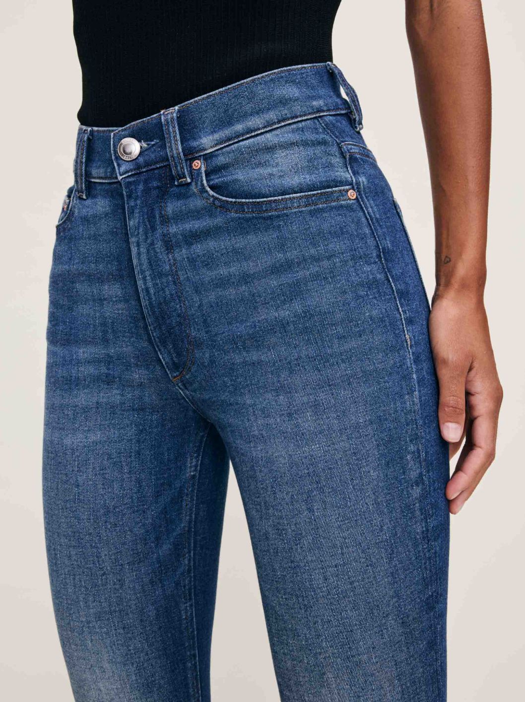 DL1961 Bridget High Rise, Boot Cut, Crop Jean in Hulton