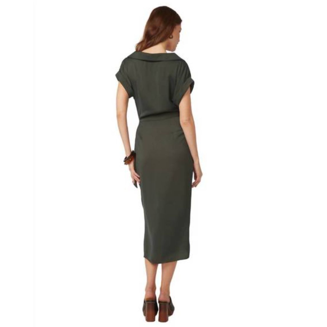 Gilner Farrar Kali Dress in Hunter Green