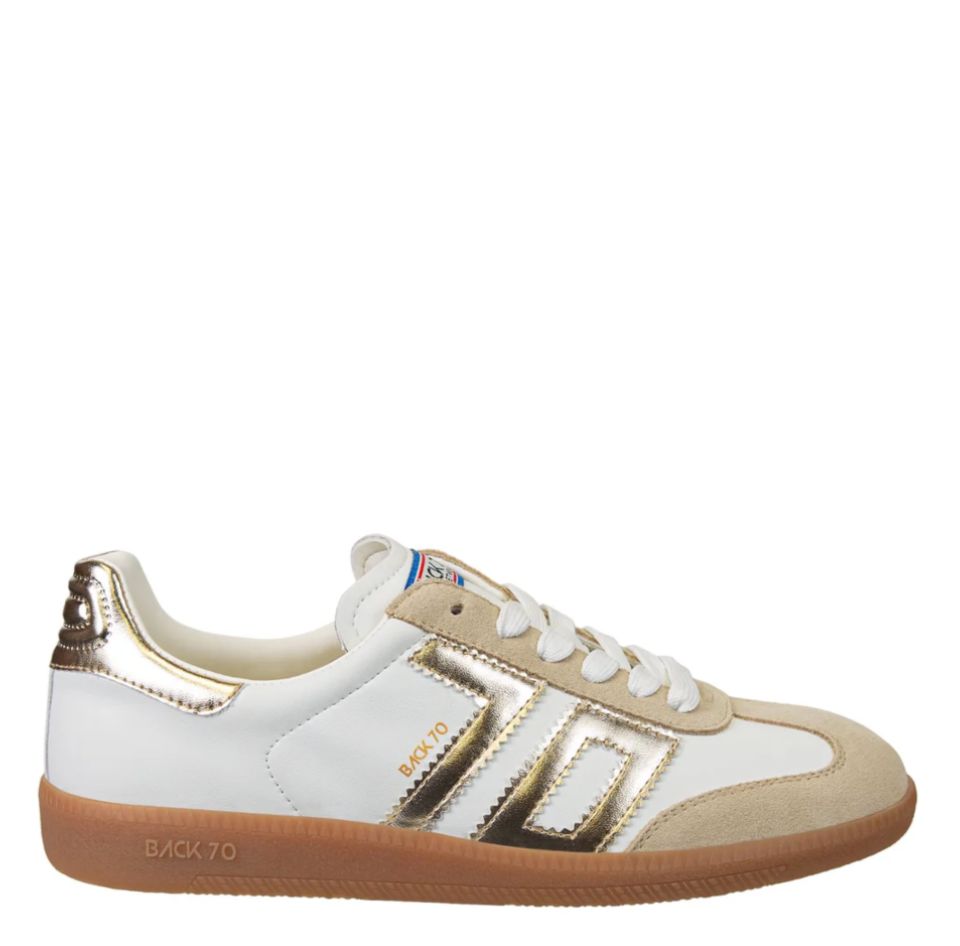 Back 70 Cloud Sneaker in Gold or Silver