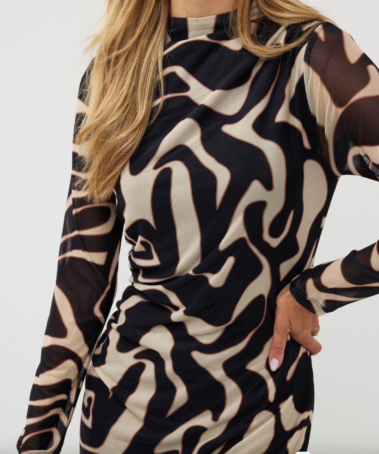 Esqualo Harmony Mesh Dress