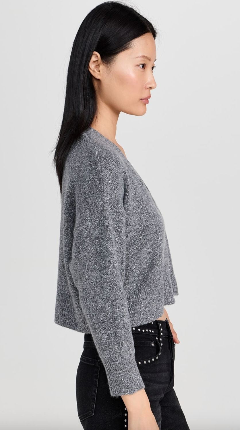 LNA Kiya Sparkle Cardigan