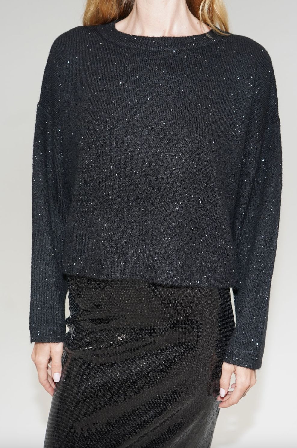 LNA Sheye Sparkle Sweater