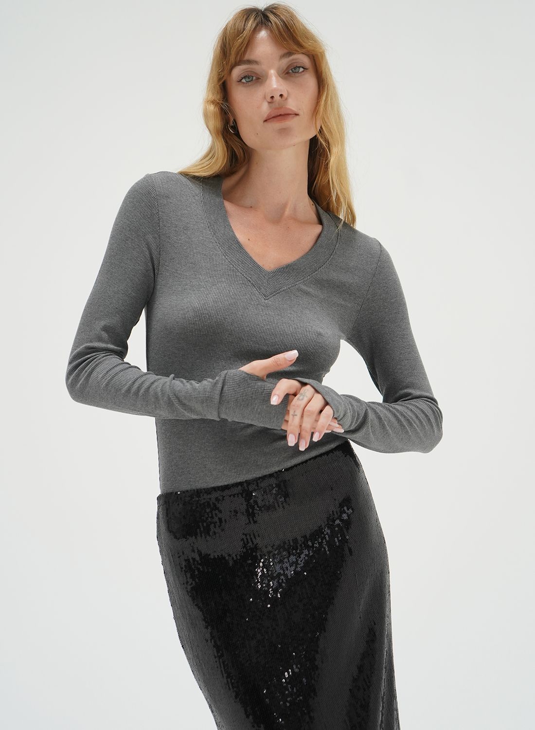 LNA Elinda Rib Sweater