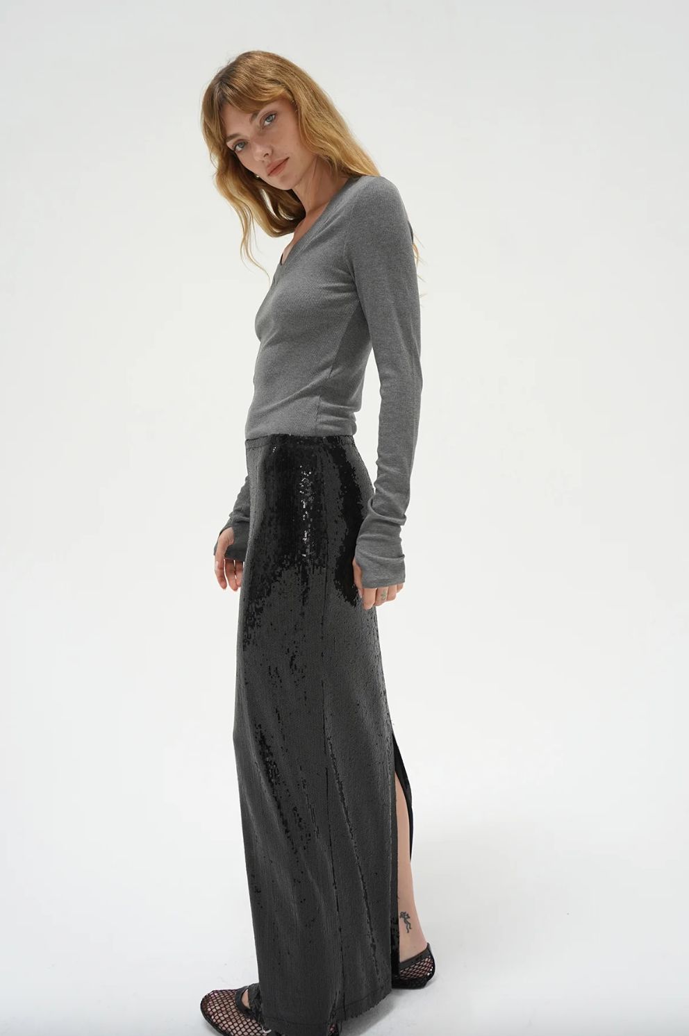 LNA Elinda Rib Sweater