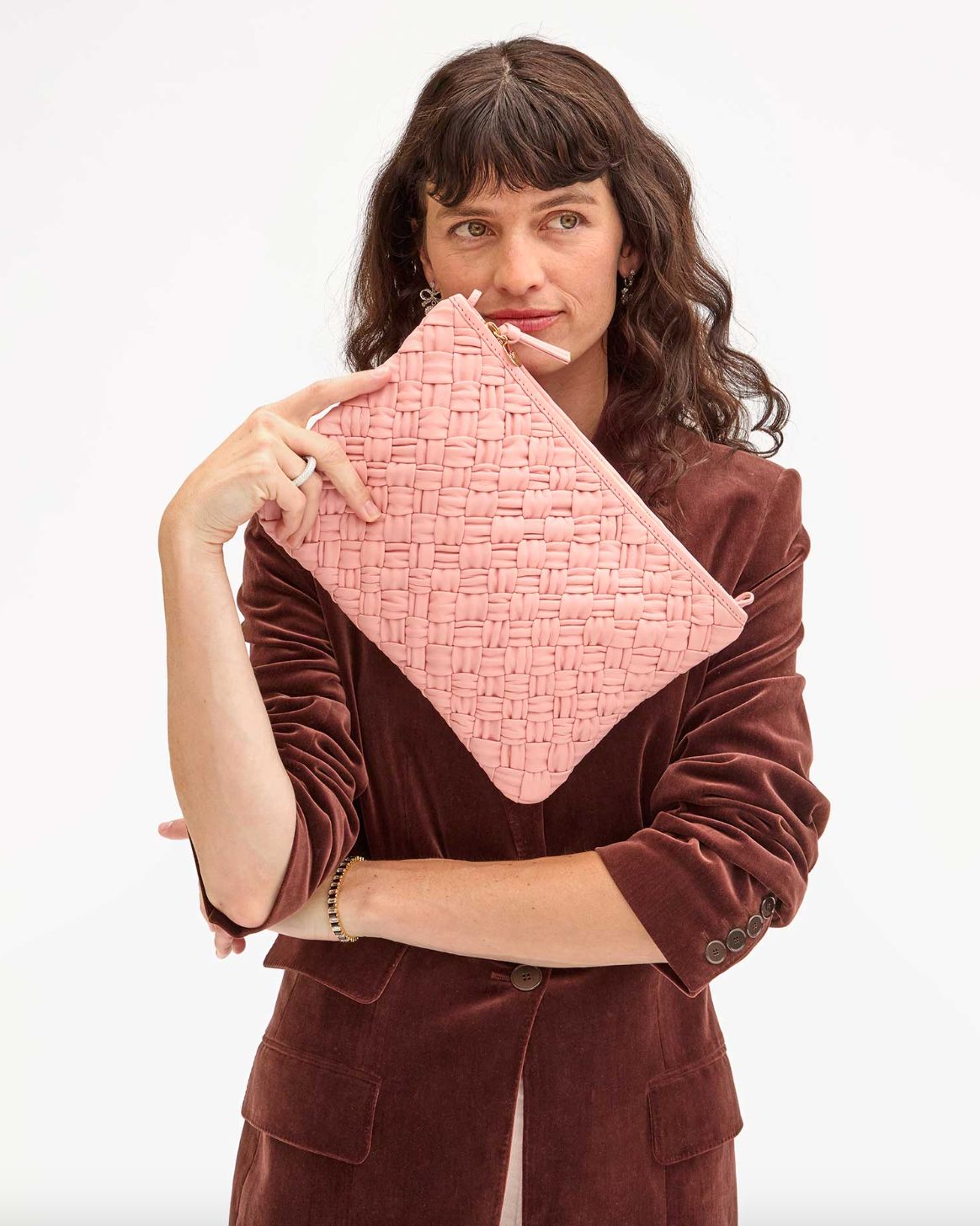 Clare V Flat Puffy Clutch
