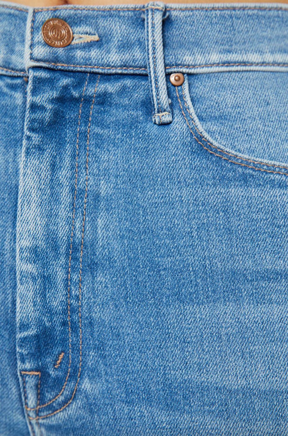 Mother Lil' Weekender Fray Jean in Read Between the Lines