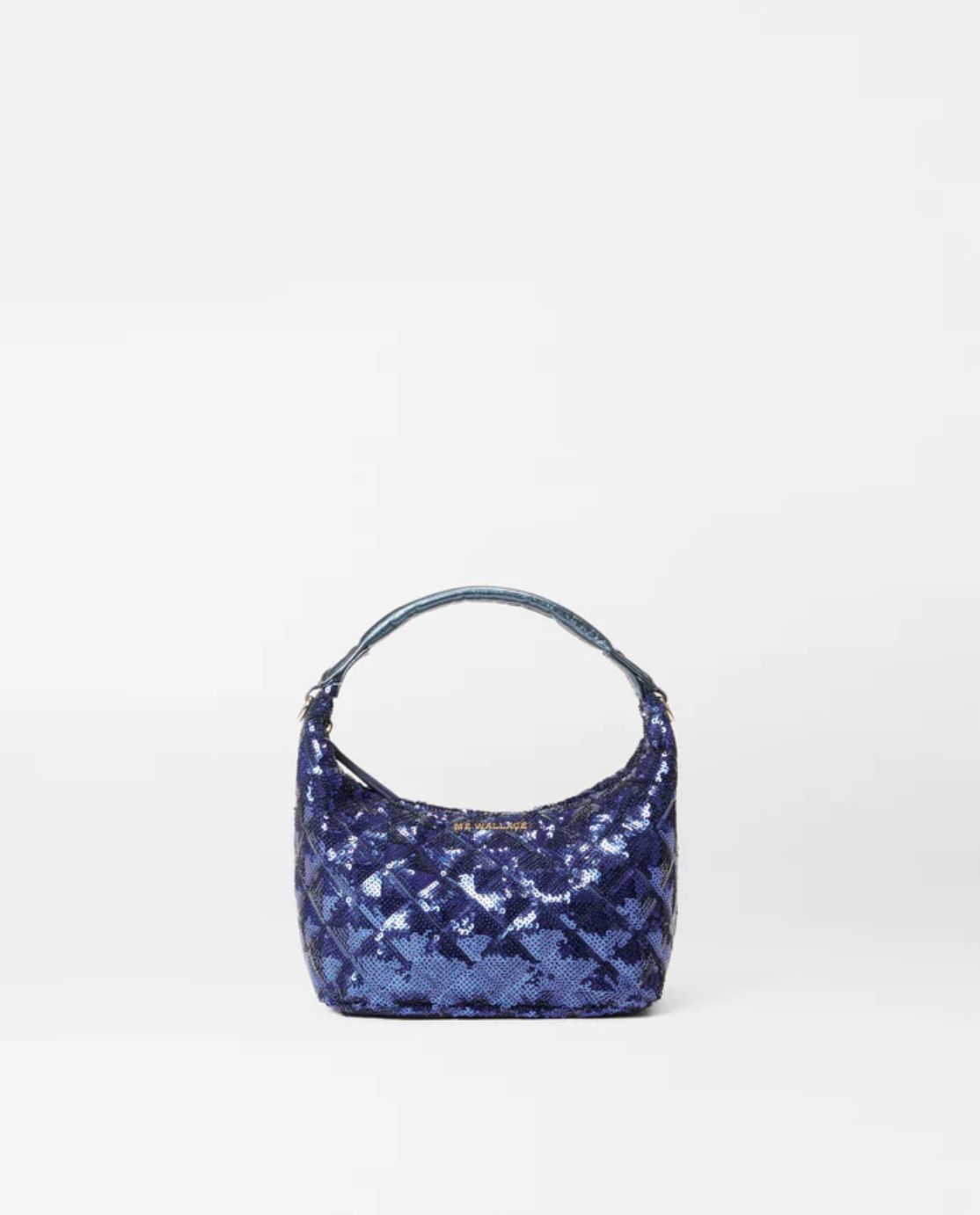 MZ Wallace Mini Sequin Hobo, Color: Midnight