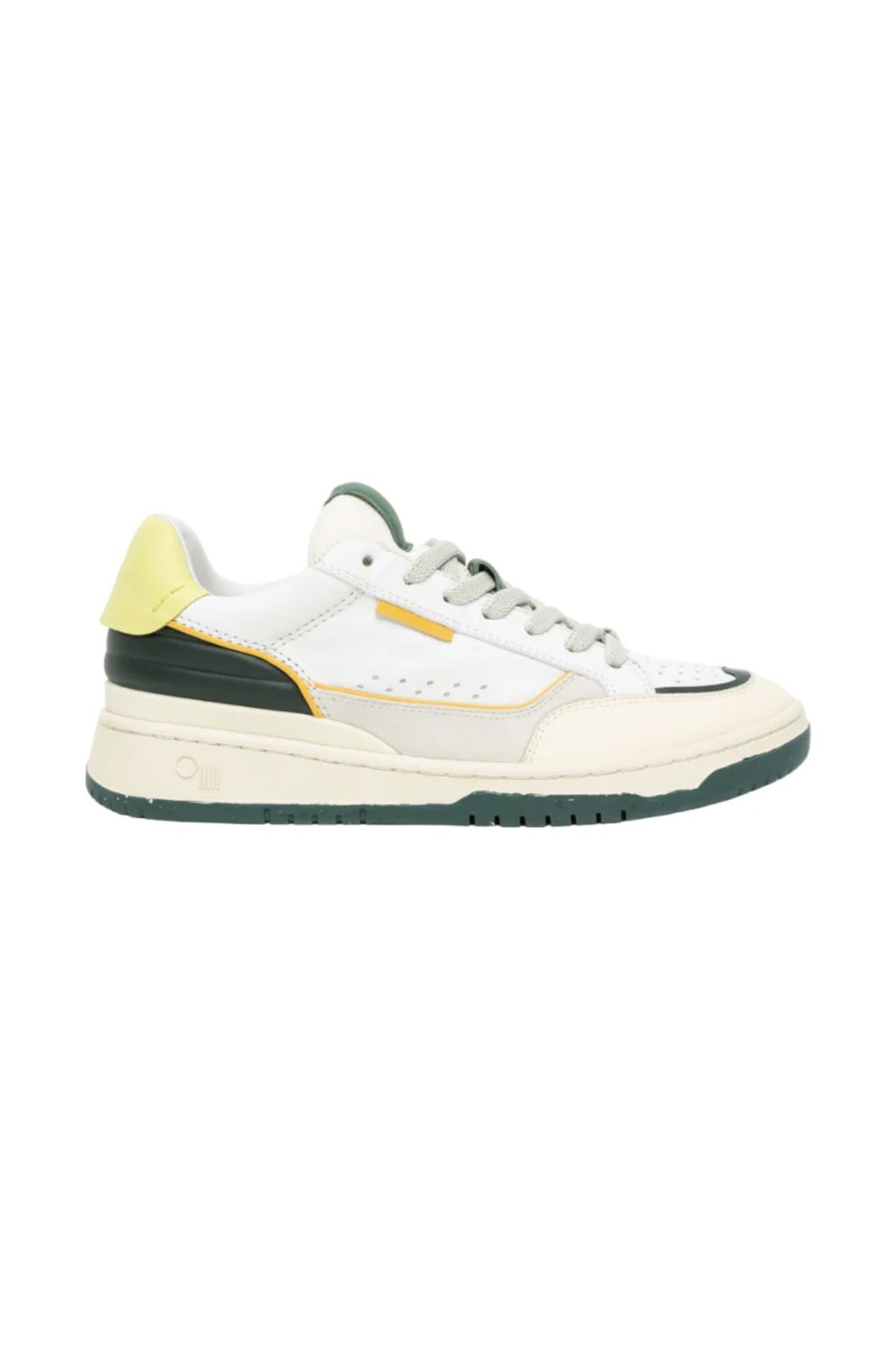 Oncept Paris Sneaker in Ivory/Green